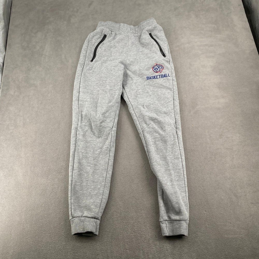 Russell Athletic Weber State Wildcats Basketball Fleece Joggers Gray Mens Medium